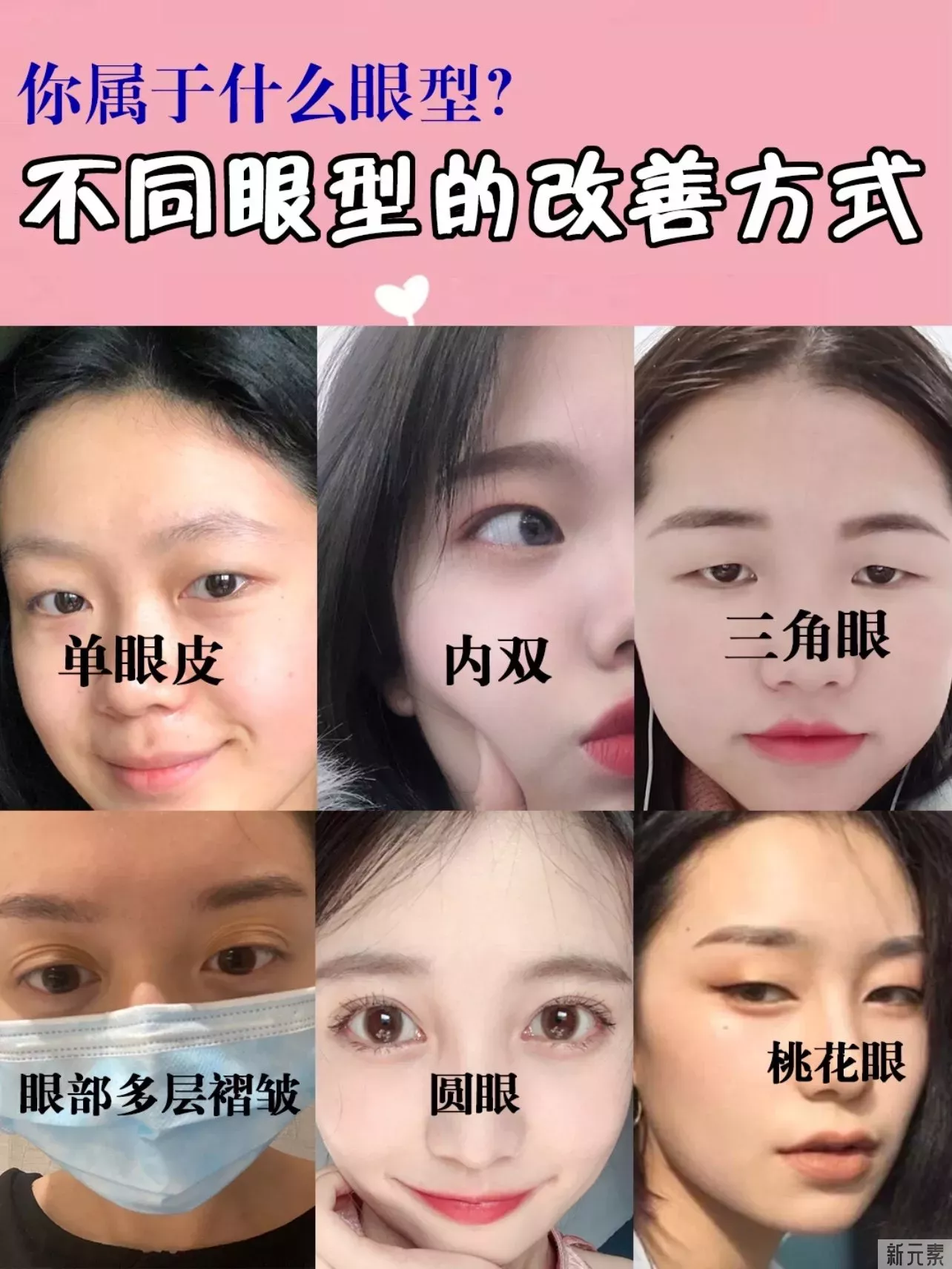 四种不常见眼型改善方式 图片-1