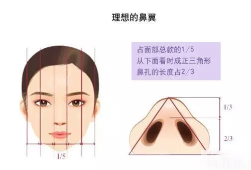 如果你塌鼻梁，鼻翼还肥大，除了垫高鼻尖和鼻梁，还得缩小鼻翼 图片-4