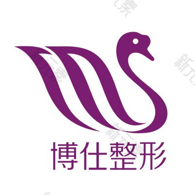 广州博仕整形医院 logo