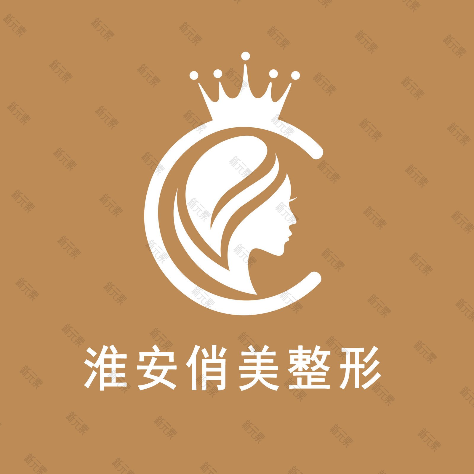 淮安俏美整形 logo