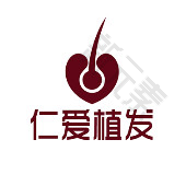 武汉仁爱植发 logo