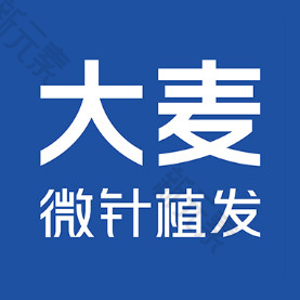 武汉大麦微针植发 logo