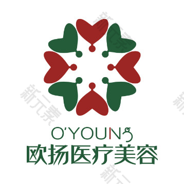 北京欧扬医疗美容 logo