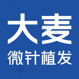 沈阳大麦微针植发 logo